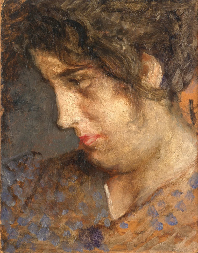 Volto di donna. Studio - Musei Civici, Monza